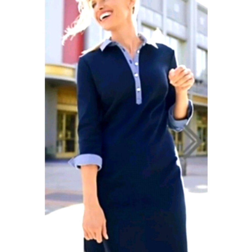 Talbots New Petite  Polo Dress